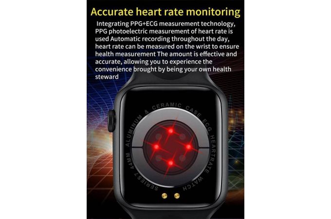 Смарт часы X7 Max 45 mm черные