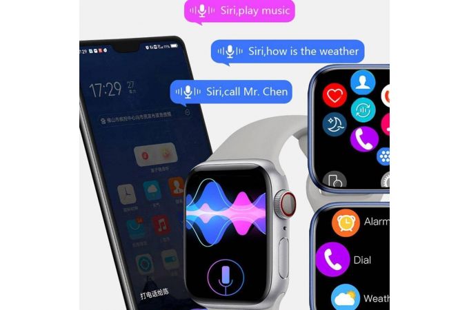 Смарт часы WS27 45 mm темно-синие