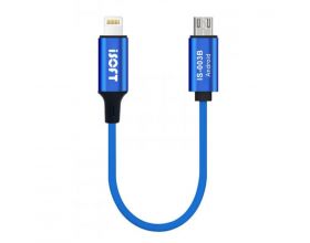 Кабель для передачи данных ISOFT IS-003B IP-to-Android (MicroUSB)