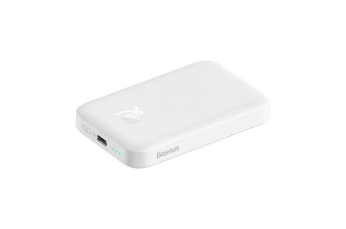 Универсальный дополнительный аккумулятор Power Bank Baseus 6000mah 20W Overseas Edition (белый)