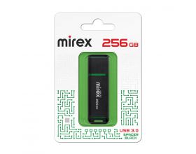 Флешка USB 3.0 Mirex SPACER BLACK 256GB (ecopack)