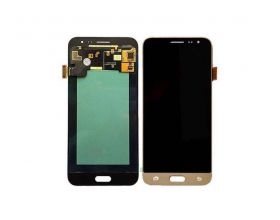 Дисплей для Samsung J320F/DS Galaxy J3 в сборе с тачскрином (золото), TFT (яркость регулируется) металлическая подсветка