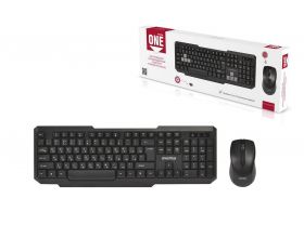 Комплект клавиатура+мышь беспроводной Smartbuy ONE 230346AG (SBC-230346AG-KG) (черно-серый)