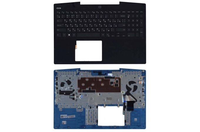 Клавиатура для ноутбука Dell G3 3500 с подсветкой (0W4M3) топкейс