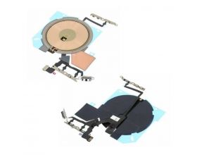 Шлейф для iPhone 14 Pro Max на кнопки громкости + включения + беспроводная зарядка, org