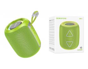 Портативная беспроводная колонка BOROFONE BR36 Lucy sports (зеленый)