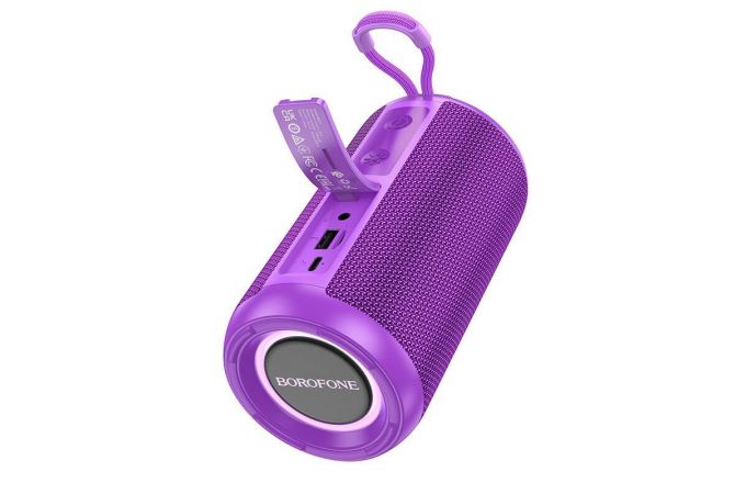 Портативная беспроводная колонка BOROFONE BR37 Noble sports (красный)