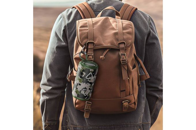 Портативная беспроводная колонка BOROFONE BR37 Noble sports (синий)