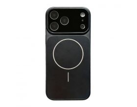 Чехол для iPhone 17 Pro Max (6,9) пластиковый с защитой камер и MagSafe (черный) YH Original design