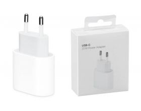 Сетевое зарядное устройство USB-C 25W для Apple iPhone (белый) (12W БЮДЖЕТ)