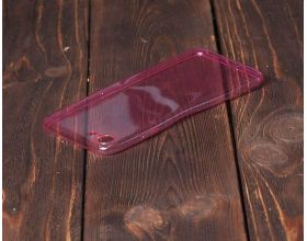 Чехол силиконовый 0.3 мм iPhone 7 (4.7) (розовый)