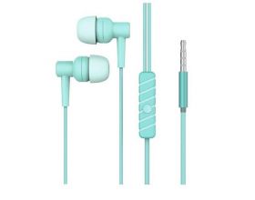 Наушники вакуумные проводные Орбита OT-ERG44 (голубой)