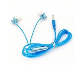 Наушники вакуумные проводные Орбита OT-ERG45 (синий)