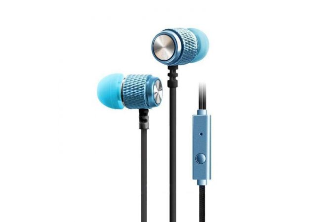 Наушники вакуумные проводные Орбита OT-ERG47 (голубой)