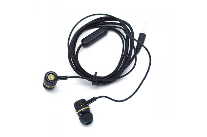 Наушники вакуумные проводные Орбита OT-ERG48 (черный)