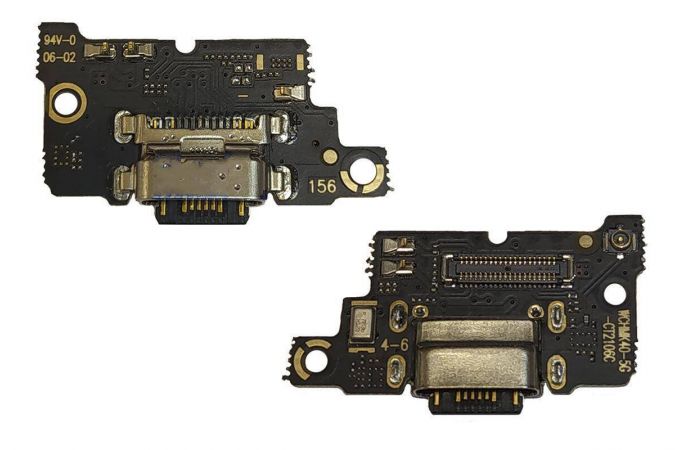 Шлейф для Xiaomi Poco F3/ Mi 11i с разъемом зарядки (плата)