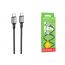 Кабель USB Type-C - USB Type-C BOROFONE BX83, PD60W (черный) 1м силиконовый