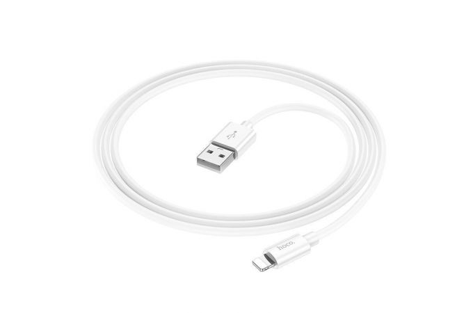 Кабель USB - Lightning HOCO X87, 2,4A (красный) 1м (силиконовый)