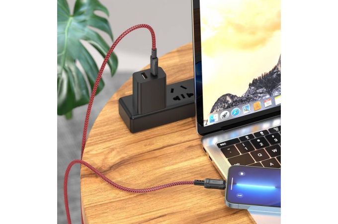 Кабель USB Type-C - Lightning HOCO X94 PD20W (золотистый) 1м