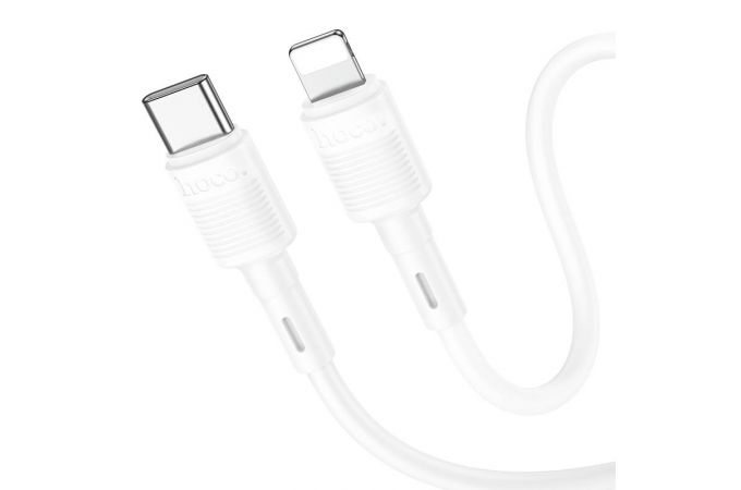 Кабель USB Type-C - Lightning HOCO X83 PD20W (белый) 1м