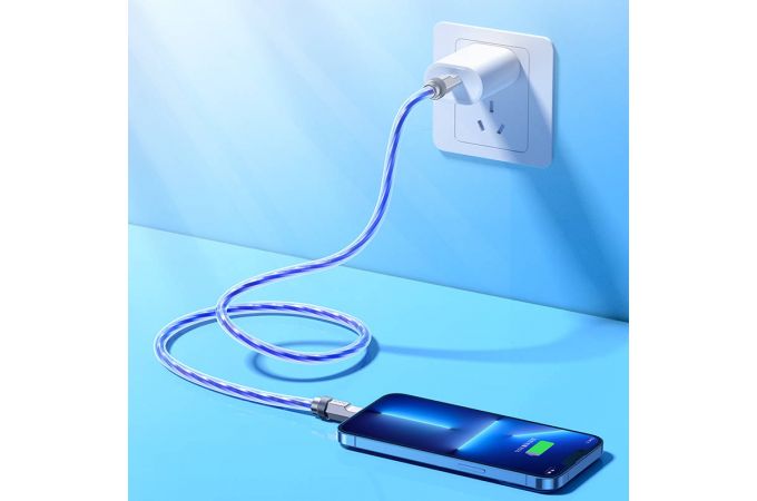 Кабель USB Type-C - Lightning HOCO U113, 3A PD20W (золотистый) 1м