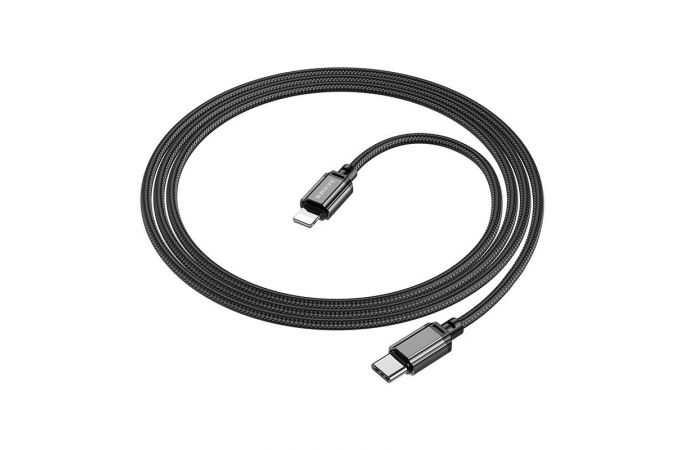 Кабель USB Type-C - Lightning BOROFONE BX87 (черный) 1м