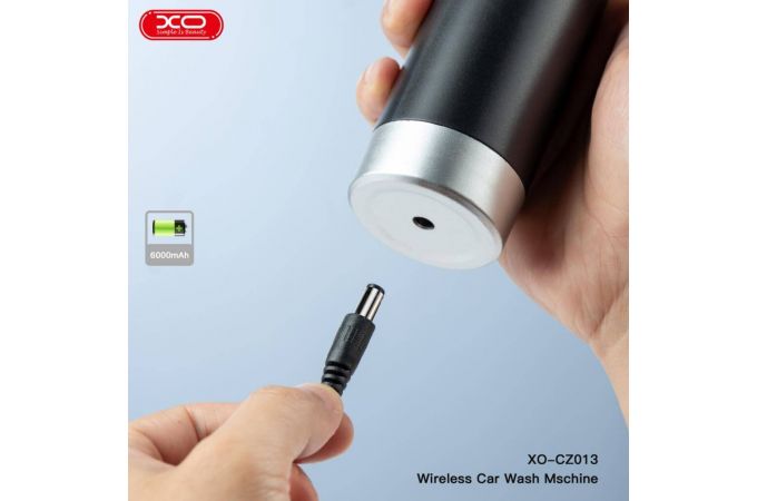 Мойка портативная автомобильная XO CZ013 Dual Use Water Gun European Standard (6000mah) (черный)