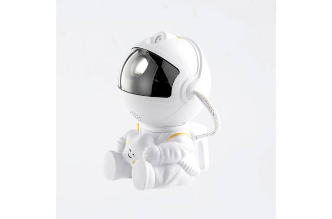 Ночник проектор звездое небо XO CF4 mini Astronaut Sky белый