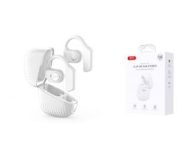 Наушники вакуумные беспроводные XO G20 Fencer Earclip Long Range TWS White