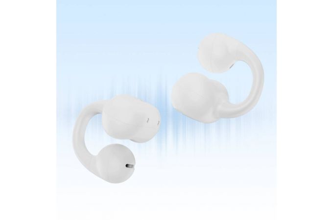 Наушники вакуумные беспроводные XO G19 Airship Clip Ear Long Range TWS  White