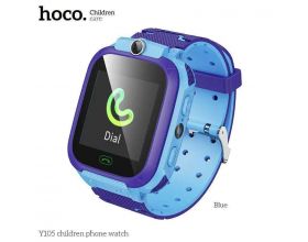 Смарт часы детские HOCO Y105A children phone watch СИНИЕ
