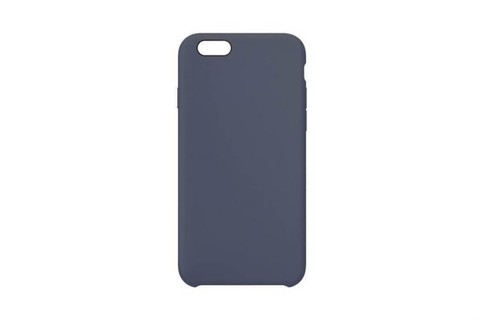 Чехол для iPhone 6/6S Silicone Case Soft Touch (темно-синий) 8