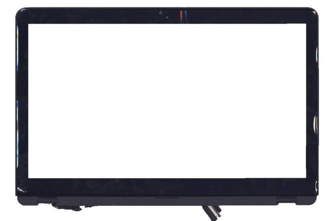 Сенсорное стекло (тачскрин) для Sony Vaio SVF15A черный c рамкой