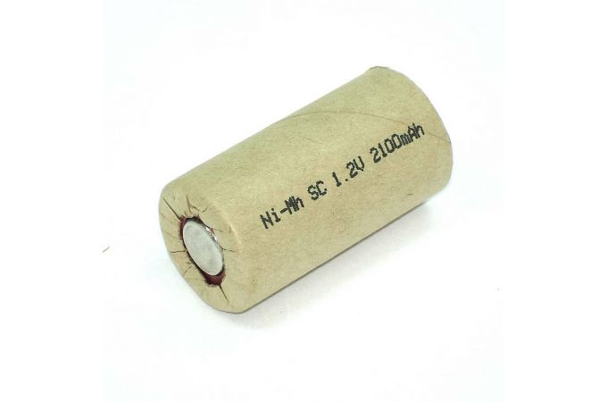 Аккумулятор SC (1.2V 2100mAh, Ni-Mh)