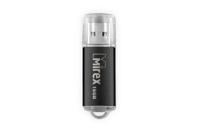 Флешка USB 2.0 Mirex UNIT BLACK 16GB (ecopack)