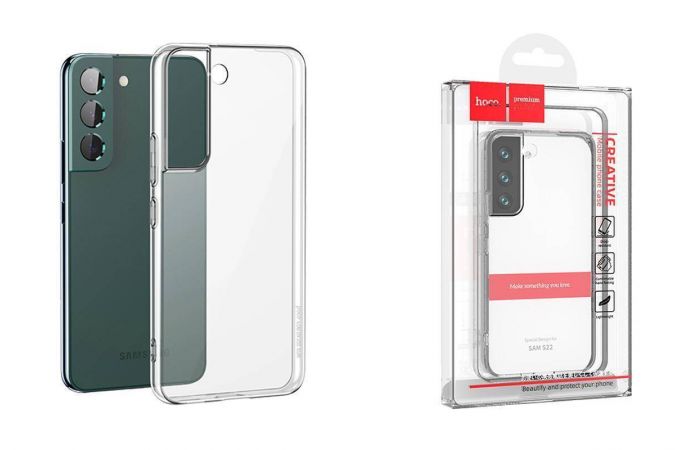 Чехол для Samsung S22 HOCO Light  (прозрачный)
