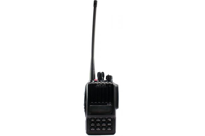 Рация Аргут А-54 (400-470 MHz-UHF) (LPD+PMR)  Li-ION 2600 mAh,З/У