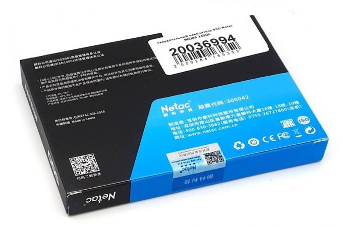 Твердотельный накопитель SSD Netac N600S 240Gb