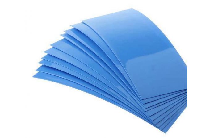 Термоусадочная плёнка для батареи 18650 (цвет синий)