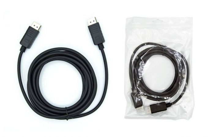 Кабель DisplayPort DP (папа - папа) 1080p 3 м черный