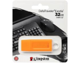 Флешка USB 2.0 Kingston DataTraveler ExodiaOrange 32Gb