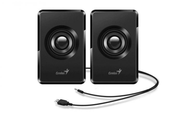 Акустическая система 2.0 Genius SP-125U (черный)