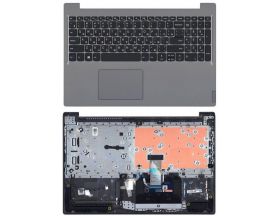 Клавиатура для ноутбука Lenovo IdeaPad S145-15 топкейс серый