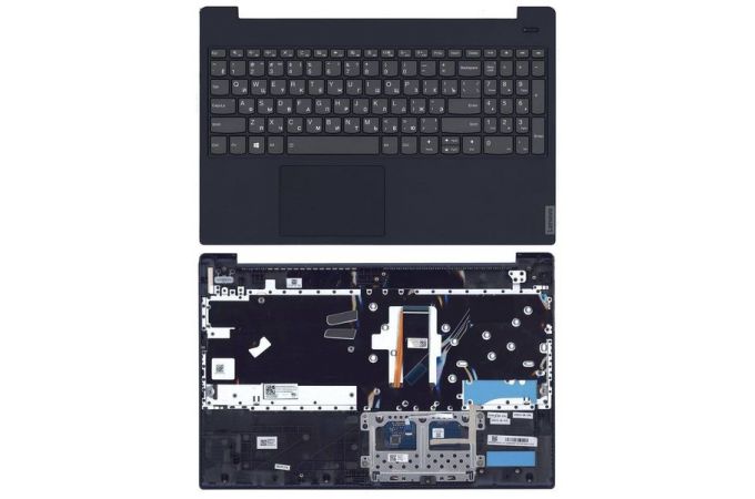 Клавиатура для ноутбука Lenovo IdeaPad S340-15 топкейс dark blue