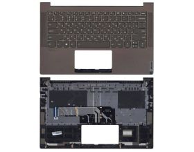 Клавиатура для ноутбука Lenovo IdeaPad Yoga Slim 7-14IIL05 топкейс бронза