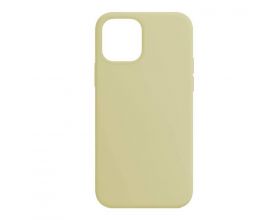 Чехол для iPhone 15 Pro Max (6,7) Soft Touch (бледно-желтый)
