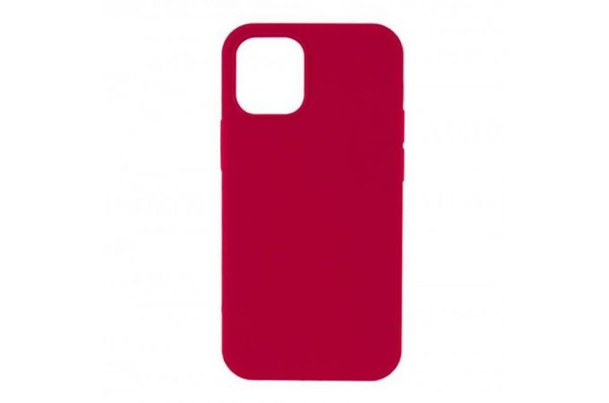 Чехол для iPhone 15 Pro Max (6,7) Silicone Case Soft Touch (красная роза)