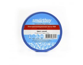 Изолента Smartbuy, 0.13х15мм, 20 метров, синяя (SBE-IT-15-20-db)