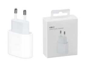 Сетевое зарядное устройство USB-C 20W для Apple iPhone (белый) (or.)