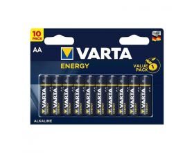 Батарейка алкалиновая VARTA ENERGY 4106 LR6 AA/10BL (цена за блистер 10 шт)